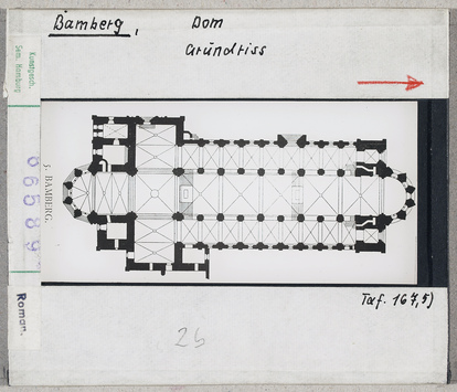 Vorschaubild Bamberg: Dom, Grundriss 